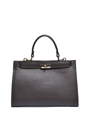 Roberta M Bicolor Bolso de cuero