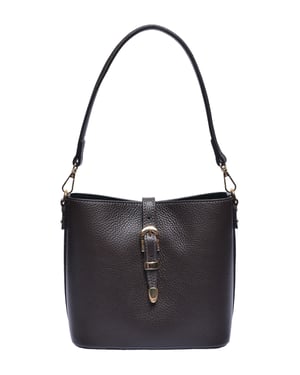 Roberta M Granate Bolso de cuero