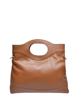Anna Luchini Brown Bolso de cuero