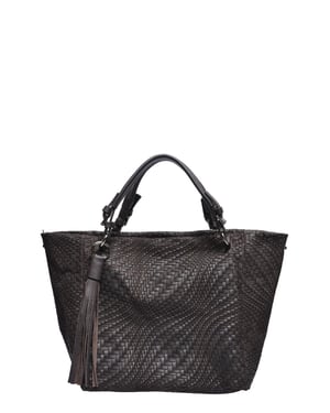 Roberta M Bicolor Bolso de cuero