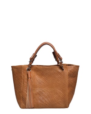 Roberta M COGNAC Bolso de cuero