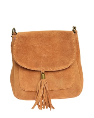 Anna Luchini Brown Bolso de cuero
