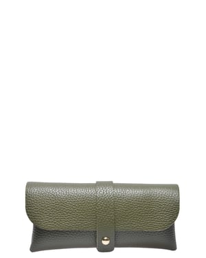 Roberta M Verde Bolso de cuero
