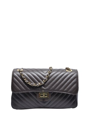 Roberta M Granate Bolso de cuero