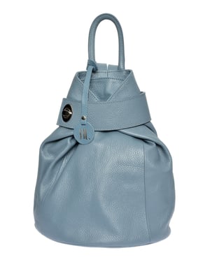 Anna Luchini Turquesa Bolso de cuero