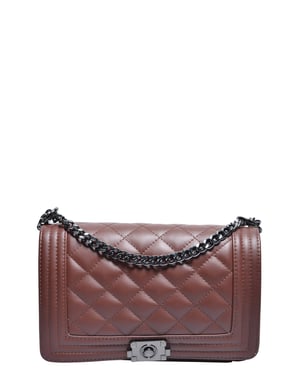Anna Luchini Granate Bolso de cuero
