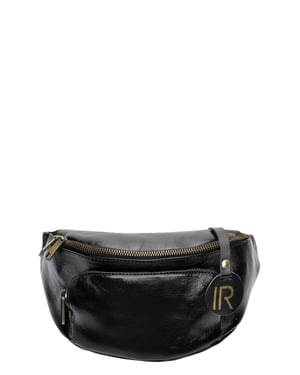 Isabella Rhea Negro Bolso de cuero