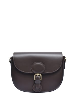 Isabella Rhea Granate Bolso de cuero