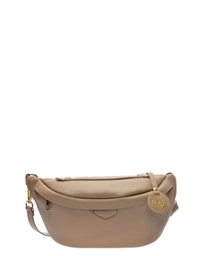 Roberta M Beige Bolso de cuero