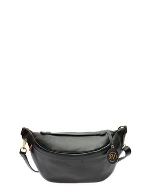 Roberta M Negro Bolso de cuero