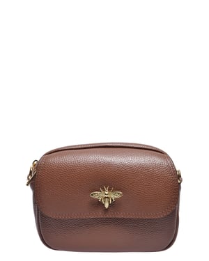 Roberta M Granate Bolso de cuero