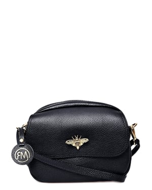Roberta M Negro Bolso de cuero