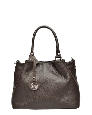 Roberta M Granate Bolso de cuero