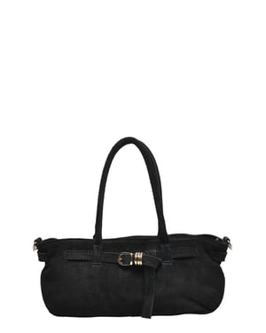 Luisa Vannini NEGRO Bolso de cuero