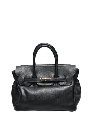Luisa Vannini NEGRO Bolso de cuero