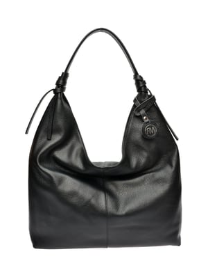 Roberta M Negro Bolso de cuero