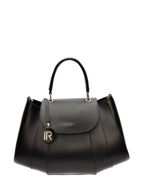 Isabella Rhea Negro Bolso de cuero