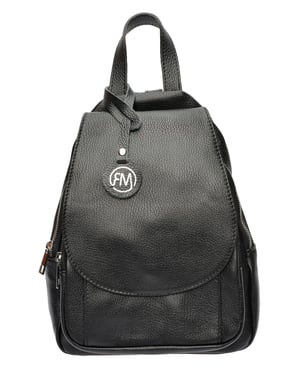 Roberta M Negro Bolso de cuero