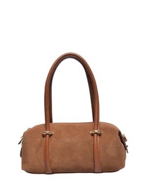 Luisa Vannini COGNAC Bolso de cuero