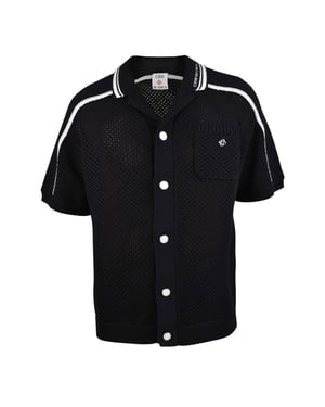 Casablanca Camisa de malla Negro