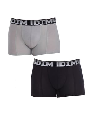 Pack-2 Boxers Coton 3D Flex Air tejido transpirable D01N1 hombre
