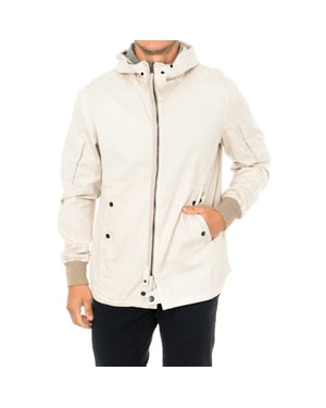 Chaqueta Overshirt cuello con capucha D01657 hombre