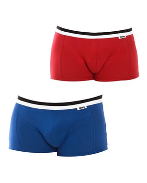 Pack-2 Boxers DIM Basic tejido transpirable D05H2 hombre