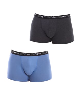 Pack-2 Boxers Cotton Streech breathable fabric D6596 men