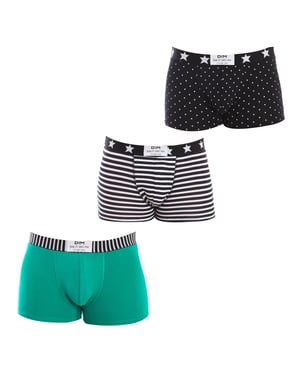 Pack-3 Seamless Fashion Boxers D0C6D man