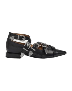 Toga Pulla Aj926 Zapatos Planos - - Polido - Negro