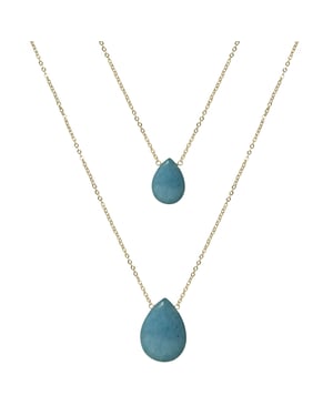 Collar Luxenter Abelia acabado en Oro Amarillo de 18 Kts