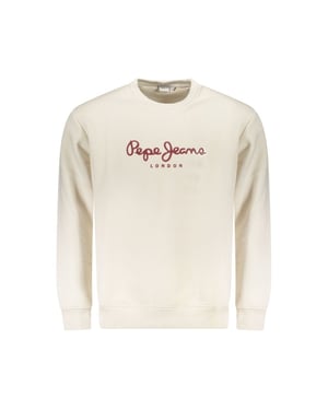 Sudadera de Hombre Pepé Jeans Bianco de Algodón