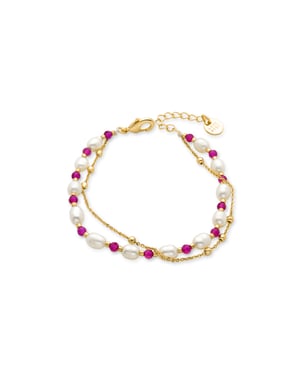 Pulsera Luxenter Zawind acabado oro 18k