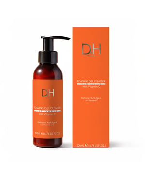 Dr H Gel limpiador espumoso antiedad con vitamina C 200 ml