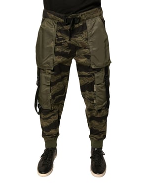 Pantalones de chándal con camuflaje de tigre
