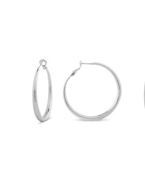 Pendientes Luxenter acabados en rodio - Sira