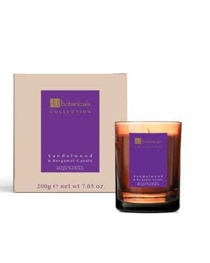 Dr. Botanicals Vela de sándalo y bergamota 200 g