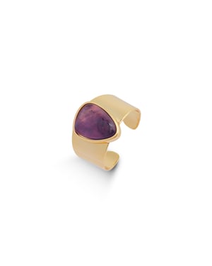 Anillo Luxenter sheak amatista natural