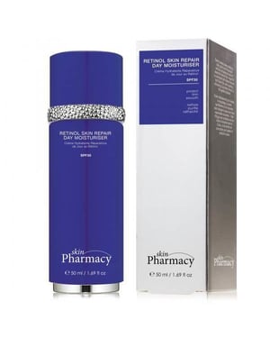 skinPharmacy Crema hidratante de día reparadora con retinol y SPF 30, 50 ml