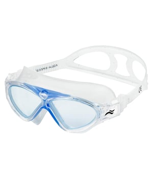 Máscara de natación para niños antiempañante UV de gran visibilidad | Máscara de natación cómoda para niños y niñas