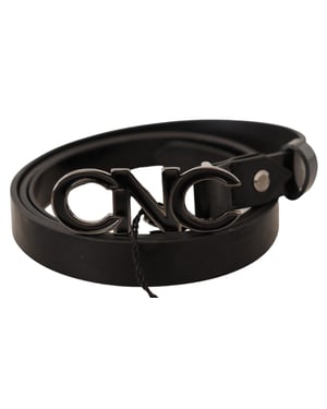 Cinturón de Cuero con Logo CNC