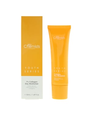 skinChemists Crema hidratante de día antiedad con 1 % de colágeno, 50 ml.