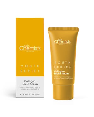 skinChemists Sérum facial antiedad avanzado con 2 % de colágeno, 30 ml.