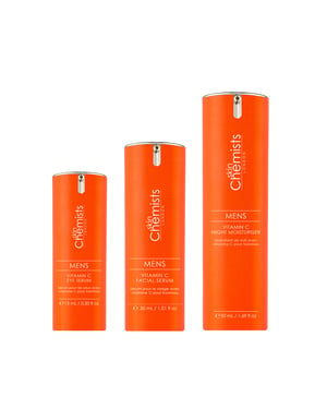 skinChemists Rutina preventiva antienvejecimiento avanzada con vitamina C para hombres