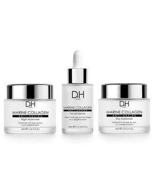 Dr H Pack de cuidado antiedad con colágeno marino