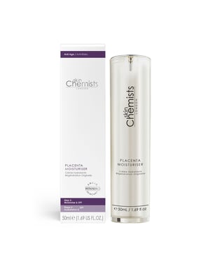 skinChemists Crema hidratante antiedad con placenta 50 ml