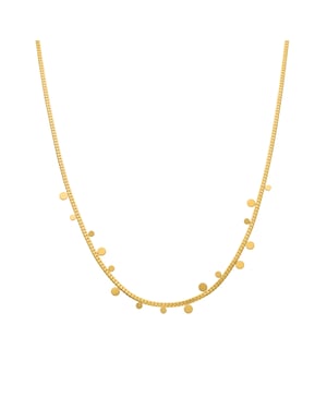 Collar Luxenter Zamel acabado oro amarillo 18k