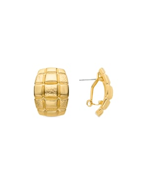 Pendientes Luxenter Abalt acabados en oro amarillo 18k