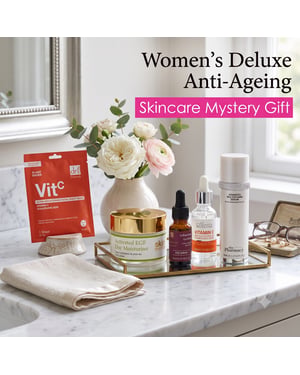 Skin Research Caja sorpresa de lujo para el cuidado de la piel y la belleza antiedad para mujer.