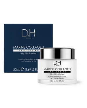 Dr H Crema hidratante de noche antiedad con colágeno marino 50 ml